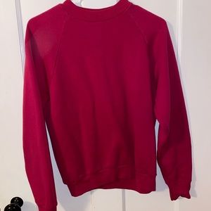 Hot Pink Crewneck Sweatshirt